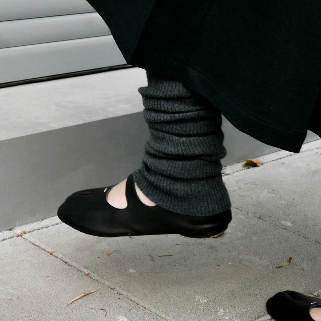 Futhan Union "Wool" Series Merino Wool Leg Warmer Gray
