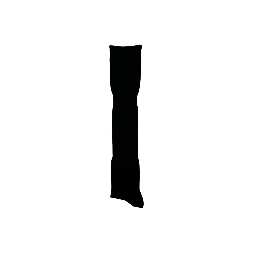 Futhan Union “Wool” Casual Knee Socks Merino Wool Black